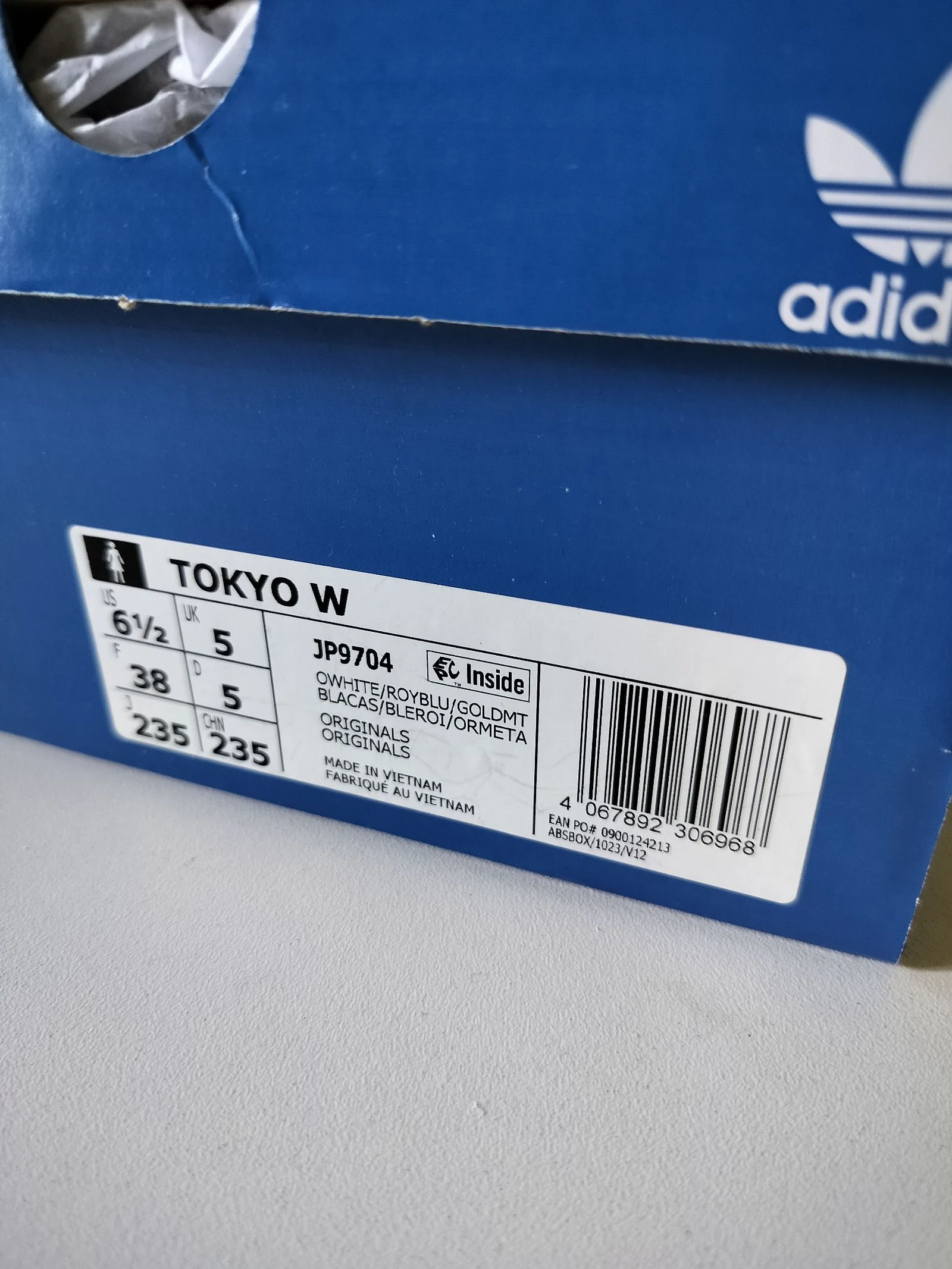 Adidas Tokyo New 38 Sneakers Original Femmes Tenue Vintage Premium Rétro Y2K – photo 6